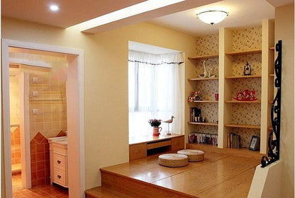 Coussin futon champêtre en paille, tatami épais, tapis de yoga et de banquette de fenêtre