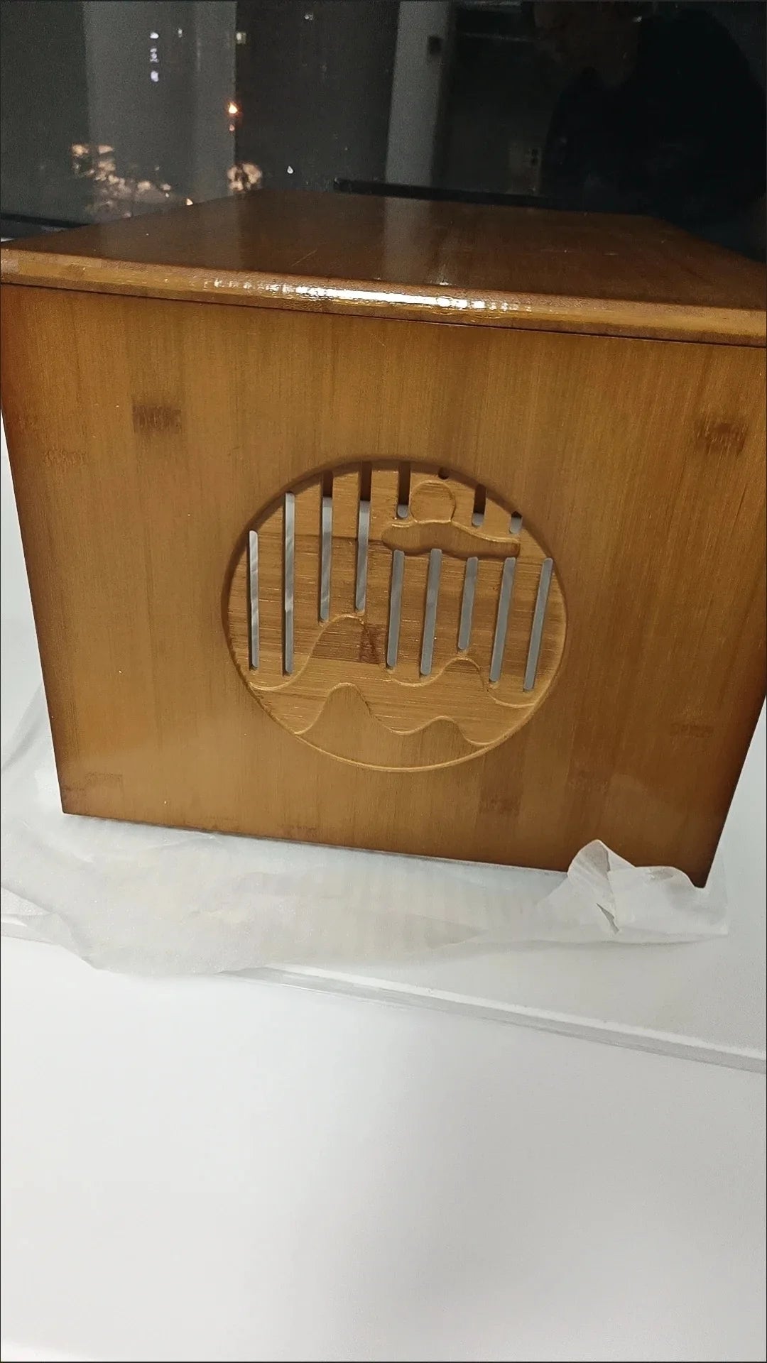 Table Basse Japonaise pliante en Bambou Naturel, véritable bois style Tatami, petite table de thé basse pour sol et coin fenêtre.