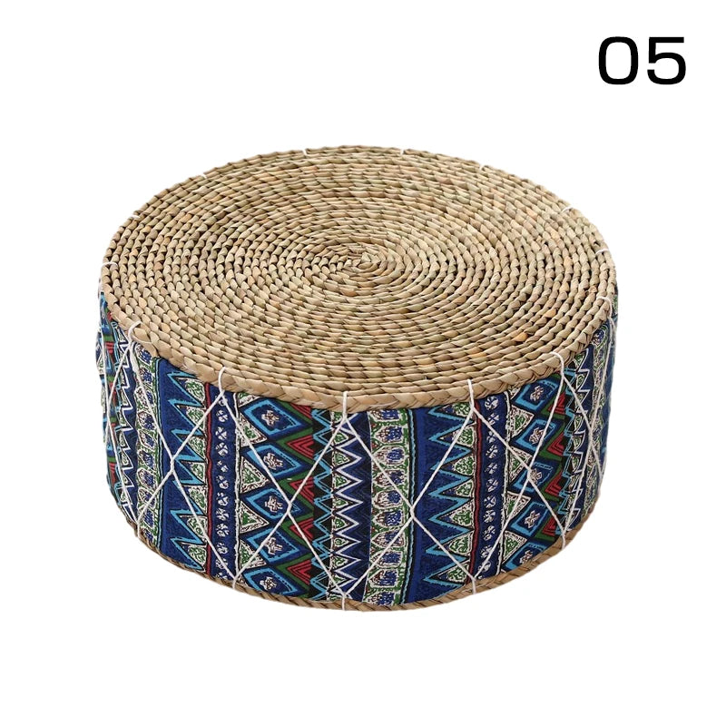 Coussin de Sol Japonais - Futon en Paille Tressée