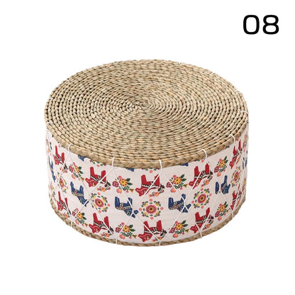 Coussin de Sol Japonais - Futon en Paille Tressée