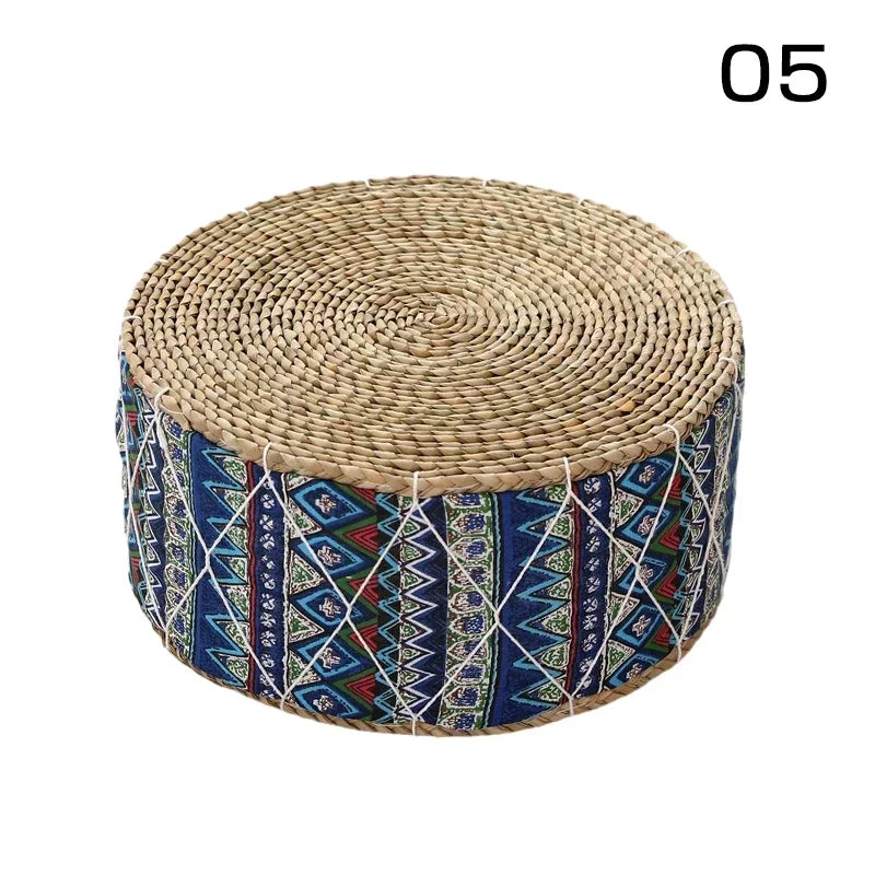 Coussin de Sol Japonais - Futon en Paille Tressée