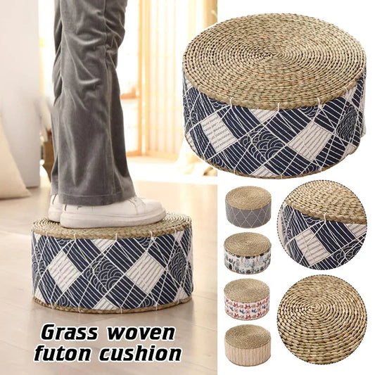 Coussin de Sol Japonais - Futon en Paille Tressée