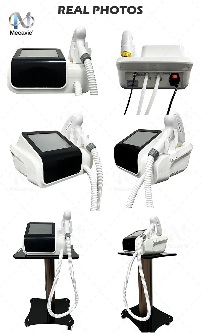 Appareil professionnel mini d’épilation laser à diode 4000 W, haute puissance, longueurs d’onde 755 nm, 808 nm et 1064 nm, indolore, épilation permanente, avec poignée de refroidissement type Alexandrite.