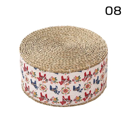 Coussin de Sol Japonais - Futon en Paille Tressée