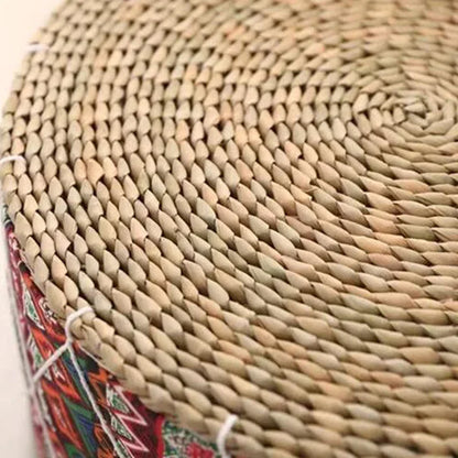 Coussin de Sol Japonais - Futon en Paille Tressée